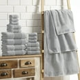 thumbnail image 4 of Modern Threads Aircloud 18-Piece Cotton Bath Towel Set, Gray, 4 of 4