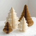 thumbnail image 4 of Mini Christmas Tree 3D Paper Decoration Christmas Photo Props Decoration New Year Home Decor Red, 4 of 6