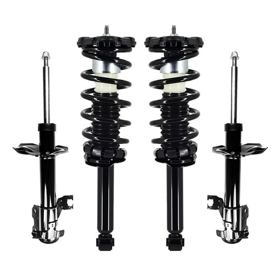 Set of 4 Front Strut-Rear Quick Complete Strut For 2000 2001 Nissan Sentra