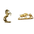 thumbnail image 1 of Estatua De Caballo Y Toro Hecha A Mano, Escultura China Moderna De Animales, Decoración De Mesa Para Hoteles, Estanterías, Chimeneas, Escritorios, Regalos De Cumpleaños, Artesanía Ligera., 1 of 8