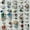 20pcs, variant on Luxurious Rings Wholesale Mixed Lots 5-100pc Big Gemstones Crystal Delicate Jewelry Ring-10pcs