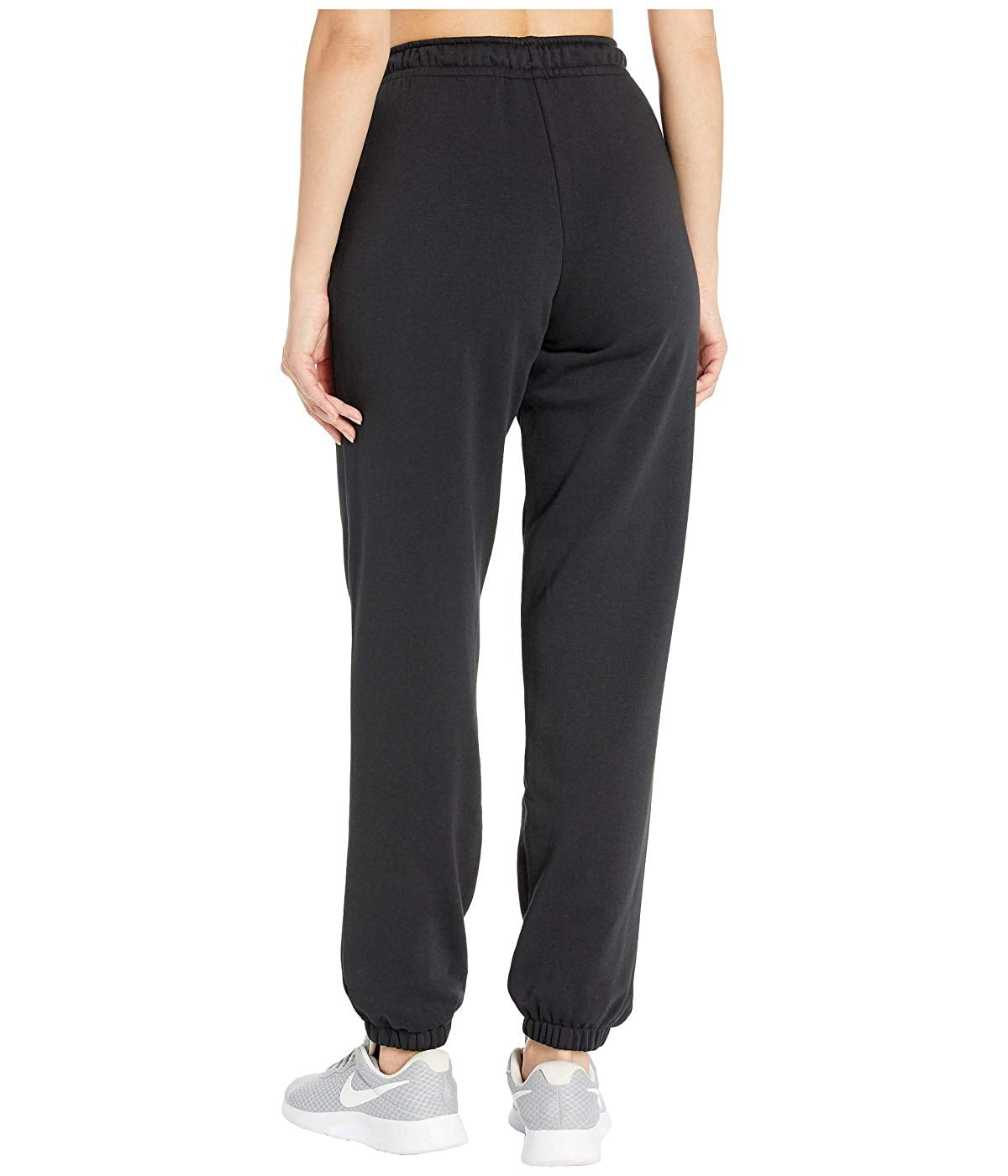 Nike NSW Essential Pants Loose Fleece Black/White - Walmart.com - Walmart.com
