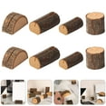 thumbnail image 6 of IFANLANDOR 8Pcs Wood Base Clips for Picture Holding Photos Rustic Style in Assorted Color, 6 of 8
