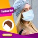 thumbnail image 5 of Minnieouse Paquete de 4 diademas de moda cómodas con botones, diademas elásticas de estilo musulmán de una sola capa para mujer Accesorio para el cabello Café Minnieouse AP008790-05B, 5 of 6