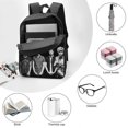thumbnail image 3 of Members Seconds Of Summer Backpacks Basic Shoulder Daypack Bookbag Satchel Knapsack Rucksack-XTYD1841, 3 of 3