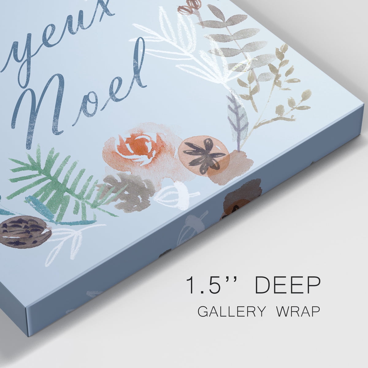 Snowy Christmas II- Gallery Wrapped Canvas