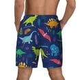 thumbnail image 4 of Fotbe Dinosaurs Men’s Swim Trunks Quick Dry Swim Shorts Board Shorts with Mesh Lining-XX-Large, 4 of 9