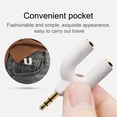 thumbnail image 6 of Fairnull U3 Audio Converter Practical Fast Transmission Metal 1 Male to 2 Female 3.5mm Jack Splitter for Earphone, 6 of 11