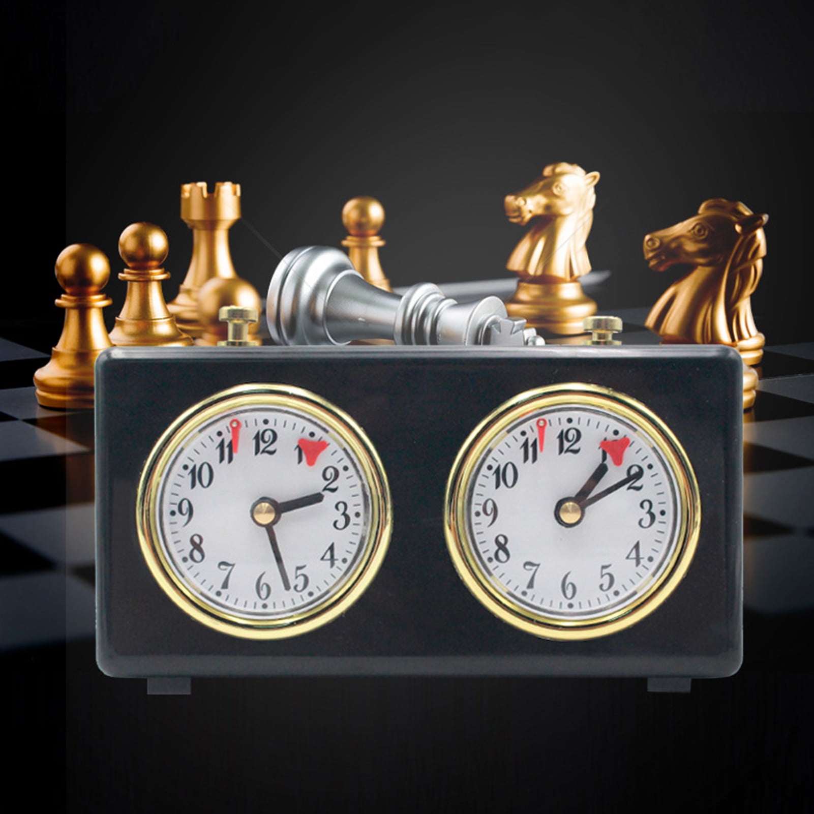 Chess Clock Count Up Down Timer for Board Game Chess Competition Accessories 