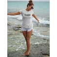 thumbnail image 2 of Islands To Beach Text Shaped T-Shirt Women -Image by Shutterstock, Female 3X-Large, 2 of 4