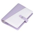 thumbnail image 4 of A6 Budget Binder, Lightweight 6 Holes A6 Notebook Binder Compartment Design  For School Pink,Purple, 4 of 8