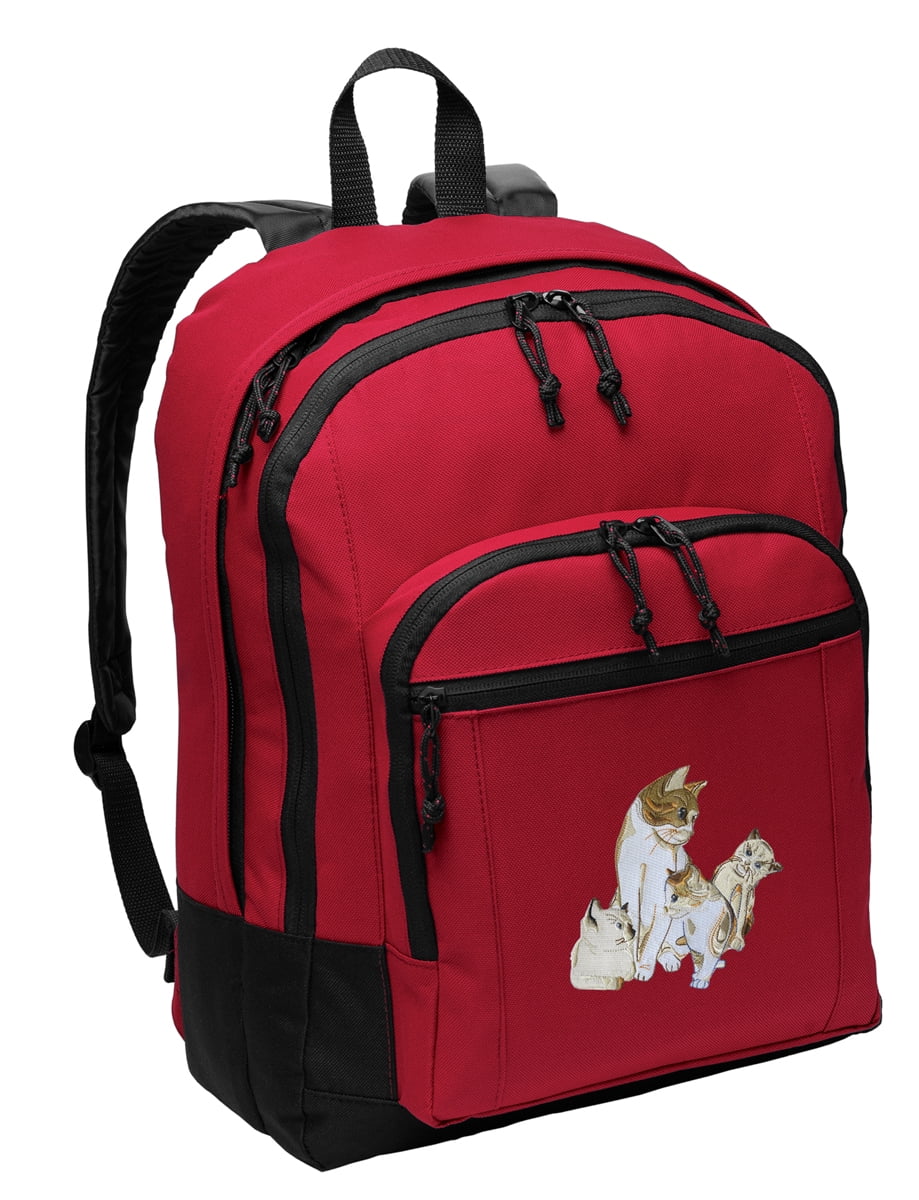 kitten backpack for school