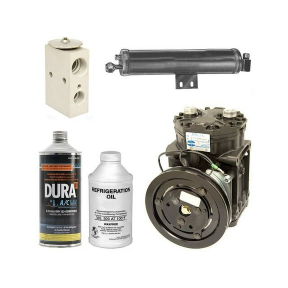 A/C Compressor Kit - Compatible with 1971 - 1973 Ford Mustang 1972