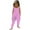 Pink, variant on Fjofpr Toddler Girl Clothes under $10 Toddler Girls Kids Printing Jumpsuit Playsuit Strap Romper Summer Outfits Clothes( 1-6 Years )