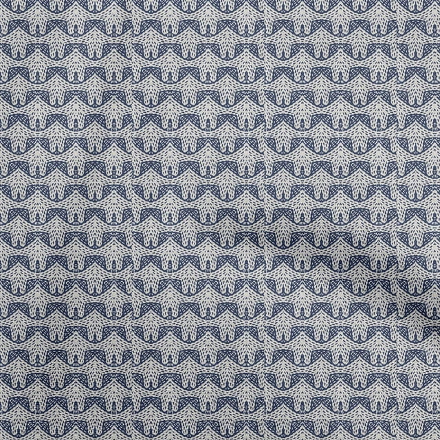 oneOone Cotton Poplin Royal Blue Fabric Texture Sewing Craft Projects Fabric Prints By Yard 42 Inch Wide