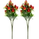 thumbnail image 1 of 2 piezas de fresas artificiales decorativas, ramo de fresas, arreglo floral, decoración, 1 of 5