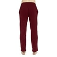 thumbnail image 3 of VULCANODON Mens Cotton Pajama Pants, Soft Lounge Pant with Pockets Lightweight Sleep Pj Bottoms,(Red,XL), 3 of 5