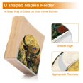 thumbnail image 4 of Haosy Napkin Holder for Table Acrylic Kitchen Paper Tissue Dispenser, 2 Pack, Cattle Flower Moon, 4 of 9