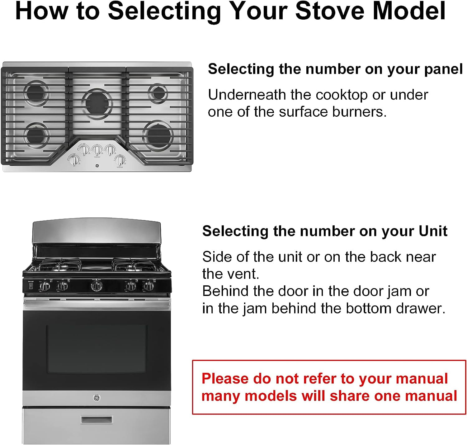 FanXm Samsung Gas Stove Protectors 30 Inch