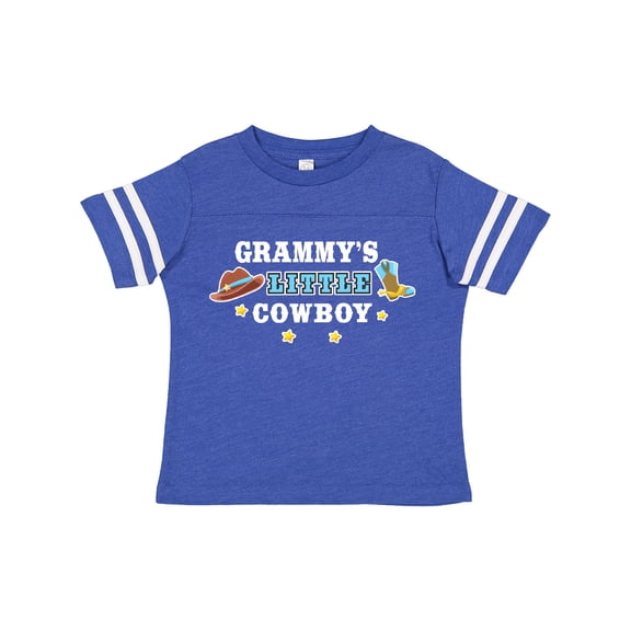 Inktastic Grammys Little Cowboy with Cowboy Hat and Boots Boys Toddler T-Shirt