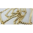thumbnail image 2 of 10K Yellow Gold Cuban Curb Chain Necklace 16"- 30" Link Chain 2.5mm-7mm (20",3.5mm), 2 of 4