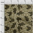 thumbnail image 1 of oneOone Polyester Lycra Fabric Leaves & Rose Floral Decor Fabric Printed BTY 56 Inches Wide, 1 of 4