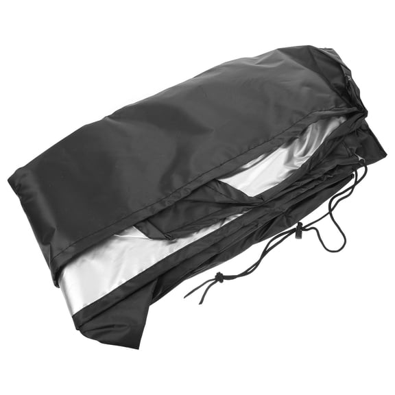 Amosfun Black Outdoor Chair Cover, Thick Fabric Protector for Patio Swing and Garden Furniture