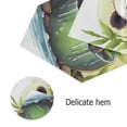 thumbnail image 4 of Panda Bear Bamboo Spa Garden Flag 18" x 12.5" Double Sided Yard Lawn Outdoor Decor Small Yard Flags, 4 of 6