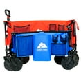 thumbnail image 3 of Ozark Trail Hazel Creek Extra Large Wagon with Extended Handle, Red, Outdoor, Camping, Height 50.5 inches, 3 of 11
