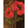 thumbnail image 3 of Williams, Todd 12x14 Black Modern Framed Museum Art Print Titled - Poppy Portrait I, 3 of 5