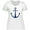 AA-White, variant on Inktastic Anchor Nautical Women's Plus Size T-Shirt