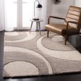 thumbnail image 1 of Safavieh Florida Mirabelle Contemporary Shag Area Rug, 1 of 6