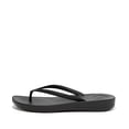 thumbnail image 4 of Chanclas FitFlop iQushion de goma para mujer, todas negras, talla 38, 4 of 8