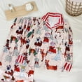 thumbnail image 3 of Pijamas de terciopelo dorado nuevo para mujer, ropa de dormir cálida de manga larga para invierno, ropa de dormir de alta calidad para mujer, ropa para el hogar, regalo de Navidad para niña 2023, 3 of 4
