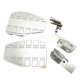 thumbnail image 1 of Motorcycle Cruise Enlarged Pedal Anti Slip Foot for Silver, 1 of 5