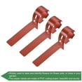 thumbnail image 4 of Unique Bargains PVC Plant Label Stake 21 x 2 cm Water Resistant for Garden Red 100 Pack, 4 of 5