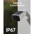 thumbnail image 6 of eufy Security SoloCam S220, Solar Security Camera, Wireless Security Camera, 2K Resolution, No Monthly Fee, HomeBase 3 Compatible, 2.4 GHz Wi-Fi, for Outdoor Surveillance, 6 of 7
