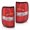 Red, variant on CROSSDESIGN Right Passenger Side Tail Light Lamp Fit for 2004-2006 Ford F-150