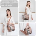 thumbnail image 6 of Pioneer Flower Floral Print Pattern Womens Lunch Box for Work,Insulated Large Lunch Bag for Tween and Teen,Loncheras Para Mujer,Leakproof Adult Lunch Bag for Work,Beach,Travel,Picnic,Camping, 6 of 7