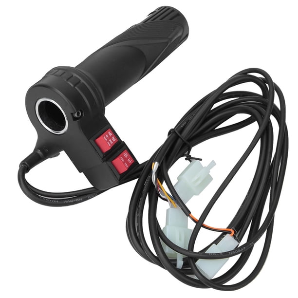 Manija del Acelerador, Velocidad de Velocidad del Scooter Inverso de Con Cable de 2 Metro para Bicicleta Eléctrica de 12-99V