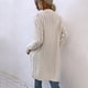 thumbnail image 4 of Suéter de mujer moda elegante señoras otoño manga larga cárdigan tejido prendas de vestir XL Yuyangstore Chaqueta de punto, 4 of 7