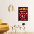 thumbnail image 3 of Cuadros Decorativos Bricolaje Barbacoa Retro Póster Diamante Redondo Completo Pintura Rhinestone (sz1092) Likrtyny embutido en tela, 3 of 6