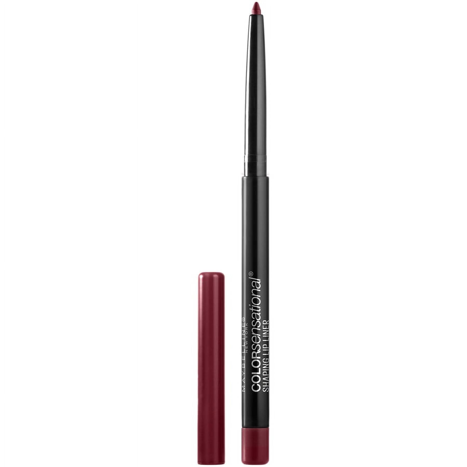 (2 pack) Maybelline Color Sensational Shaping Lip Liner Makeup, Plum Passion, 0.01 oz.