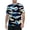 #02Light Blue, variant on Men's Camo Print Quick Dry T‑Shirt Summer Crew Neck Short Sleeve Outdoor Fishing Fitness Sports Top Red M
