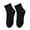Black, variant on comerut 1 Pair Unisex Socks Thickened Elastic Anti-slip Mid-tube Solid Color Floor Socks Warm Soft No Ddor Sweat Absorption Lady Winter Socks