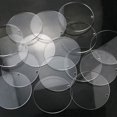 thumbnail image 2 of Base redonda de oblea de acrílico transparente, disco de acrílico, accesorios en blanco de plexiglás para cortar, 2 of 4