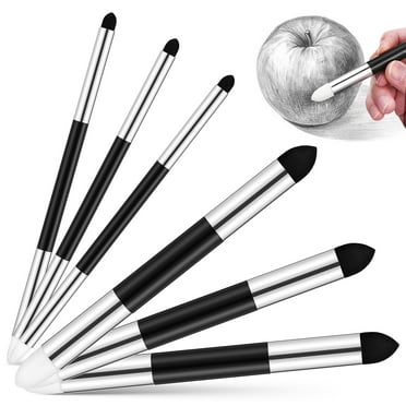 6 Pcs Art Eraser Pen Sponges Sponge For Painting Sketch Blending Tool Artists Tool Blending Pencil