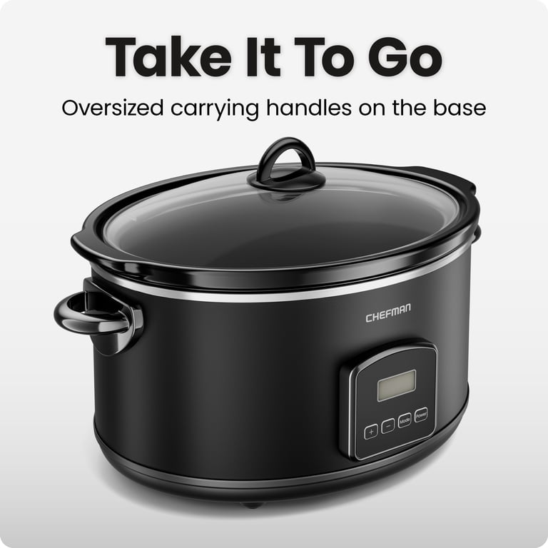 Chefman 8-Quart Digital Slow Cooker photo 5