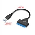 thumbnail image 5 of 6X Cable USB Adaptador 3 una USB 3.0 Cable Adaptador USB Soporte de Disco Duro Ssd Hdd de 2,5 Pulgadas, 5 of 5