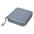 thumbnail image 3 of 3X Caja Cartera Bolsa de Almacenamiento 40 Discos Album CD DVD - Plateado, 3 of 4